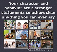 What Kind Of Example Are You? – Part 3 - May 18, 2013
