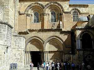 Holy Sepulcher entrance
