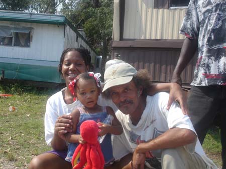 Food Recipients in Sidell LA Trailer Park