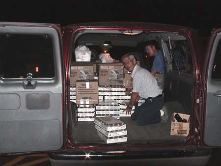 Unloading Baby Food